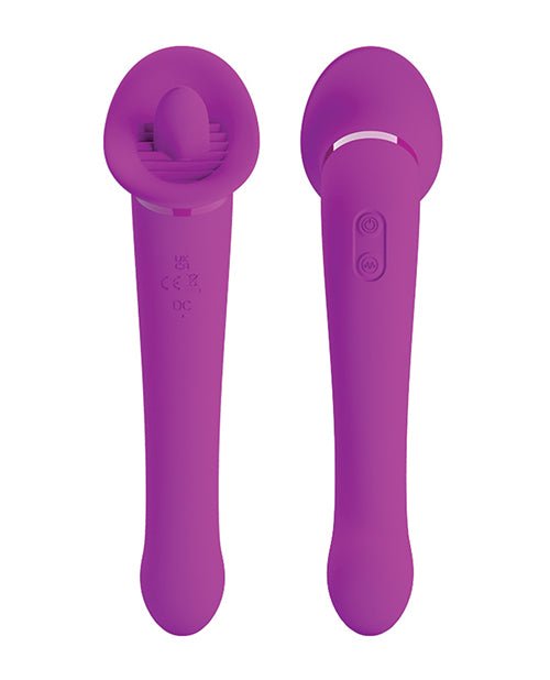 Pretty Love Faust Licking Trumpet & Vibe - Fuchsia | Shop Lowest Prices at Funlove.com