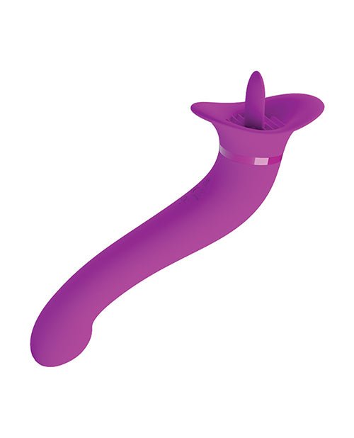 Pretty Love Faust Licking Trumpet & Vibe - Fuchsia | Shop Lowest Prices at Funlove.com