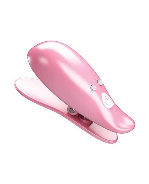Pretty Love Leaf Wireless Vibrating Nipple Clamps - Pink | Shop Lowest Prices at Funlove.com