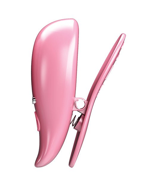 Pretty Love Leaf Wireless Vibrating Nipple Clamps - Pink | Shop Lowest Prices at Funlove.com