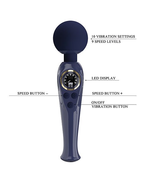 Pretty Love Skylar LED Digital Display Wand - Blue | Shop Lowest Prices at Funlove.com