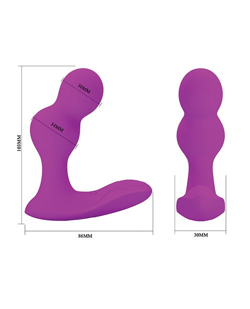 Pretty Love Terrance Dual Stimulator - Fuchsia | Shop Lowest Prices at Funlove.com