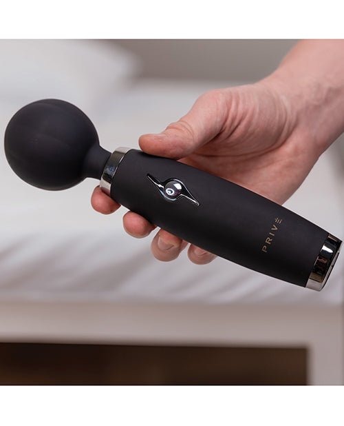 PRIVE Super Wand Massager - Black | Shop Lowest Prices at Funlove.com