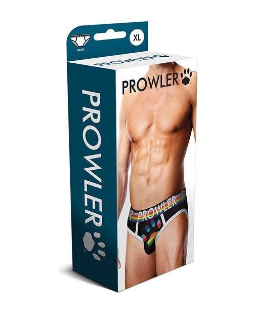 Prowler Oversized Paw Brief - Black/Multi XL | Shop Lowest Prices at Funlove.com