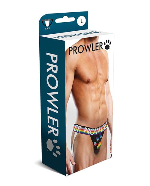 Prowler Oversized Paw Jock Strap - Black/Multi LG | Shop Lowest Prices at Funlove.com