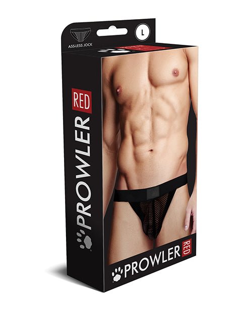 Prowler RED Fishnet Ass - less Jock - Black LG | Shop Lowest Prices at Funlove.com