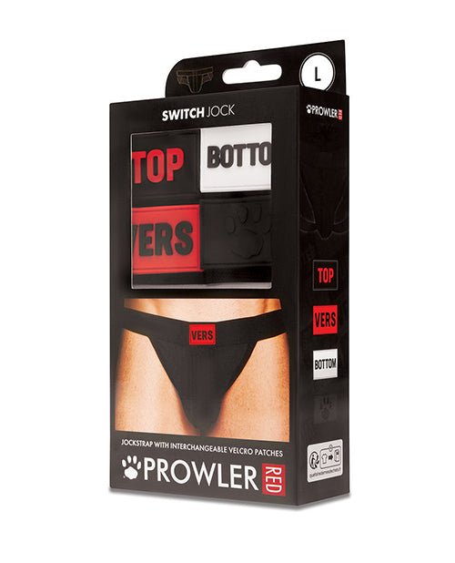 Prowler Switch Jock w/Four Interchangeable Patches - Black LG | Shop Lowest Prices at Funlove.com