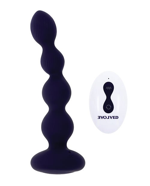 Purple Pleasure Orbit Remote Controlled Anal Vibe - Purple | Shop Lowest Prices at Funlove.com