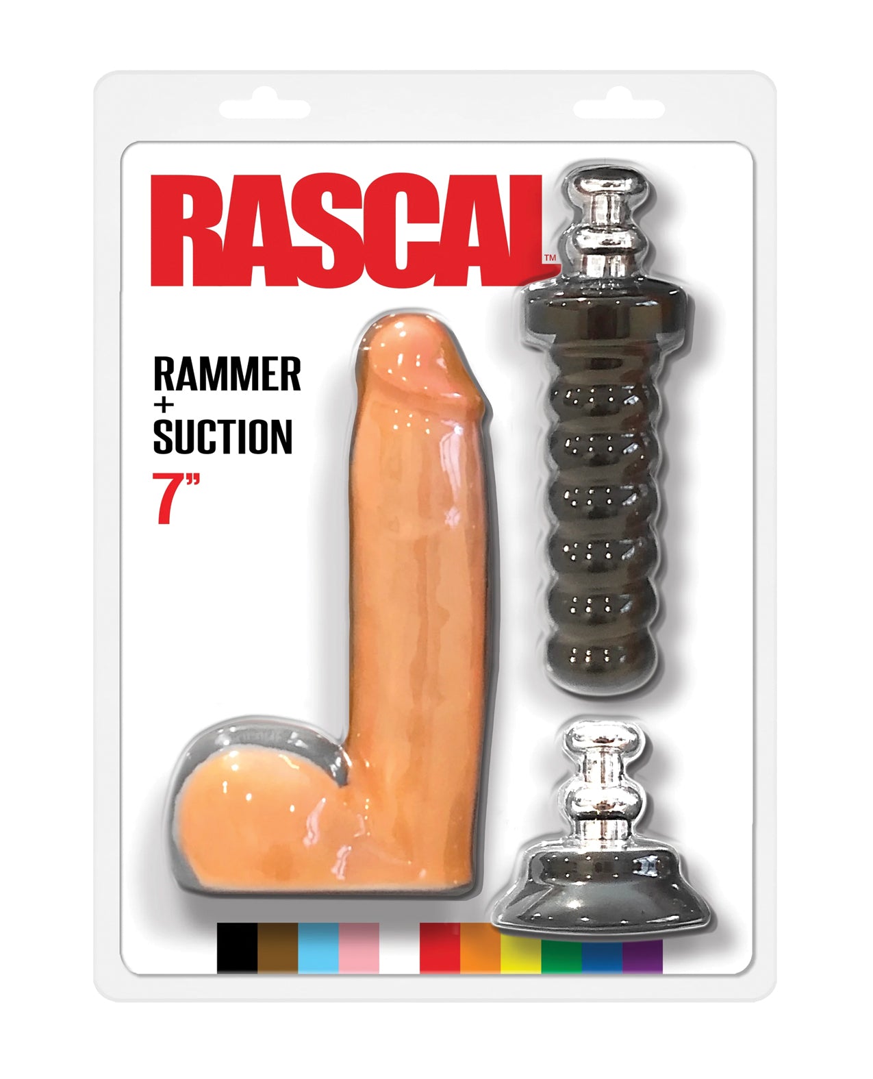 Rascal 7" Cock w/Rammer & Suction | Shop Lowest Prices at Funlove.com