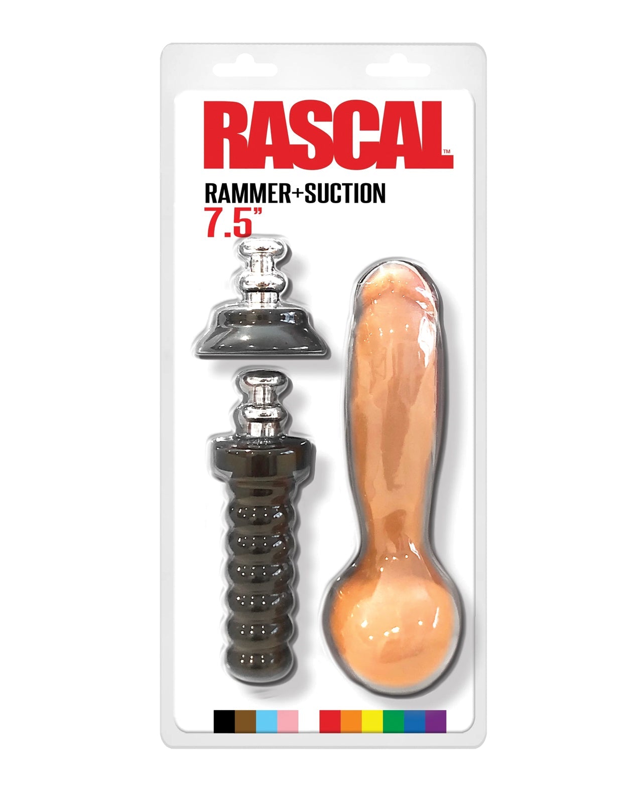 Rascal 8" Cock w/Rammer & Suction | Shop Lowest Prices at Funlove.com