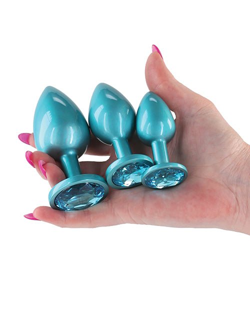 Rear Assets 3 pc Trainer Kit w/Teal Gem - Iridescent Teal | Shop Lowest Prices at Funlove.com