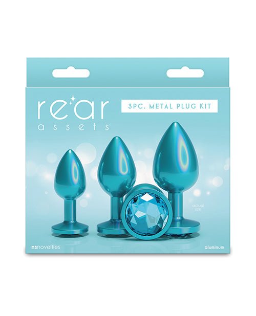 Rear Assets 3 pc Trainer Kit w/Teal Gem - Iridescent Teal | Shop Lowest Prices at Funlove.com