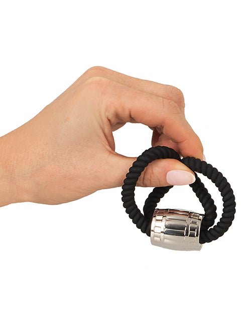 Rebel Two Loop Heavy Rope Cock Lasso - Black | Shop Lowest Prices at Funlove.com