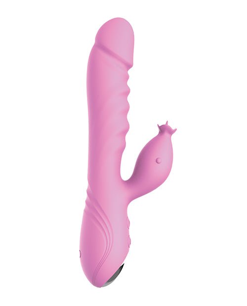 Red Queen Tickler Rabbit Vibe - Pink | Shop Lowest Prices at Funlove.com