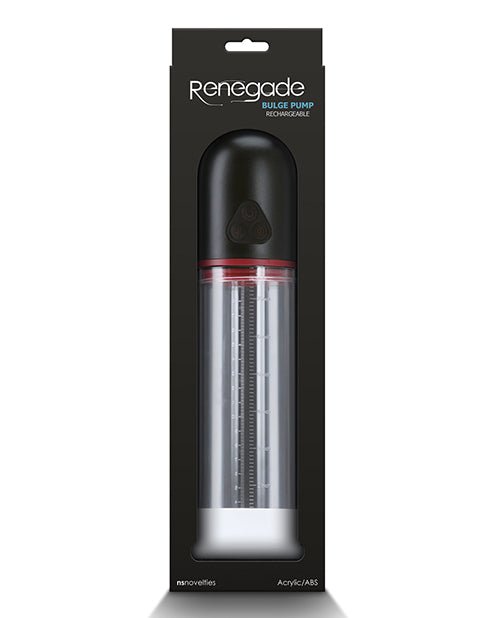 Renegade Bulge Vibrating Pump - Black | Shop Lowest Prices at Funlove.com