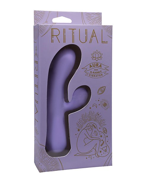 RITUAL Aura Rechargeable Silicone Rabbit Vibe - Lilac | Shop Lowest Prices at Funlove.com