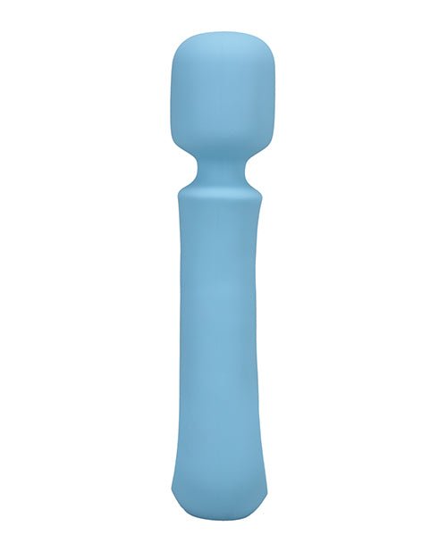 RITUAL Euphoria Rechargeable Silicone Wand Vibe - Blue | Shop Lowest Prices at Funlove.com