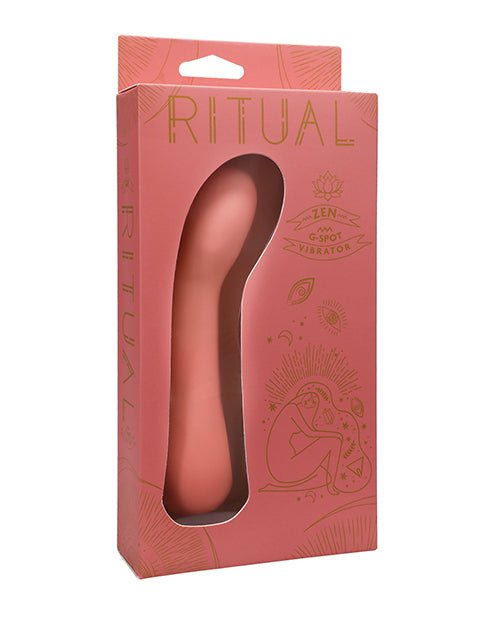RITUAL Zen Rechargeable Silicone G - Spot Vibe - Coral | Shop Lowest Prices at Funlove.com