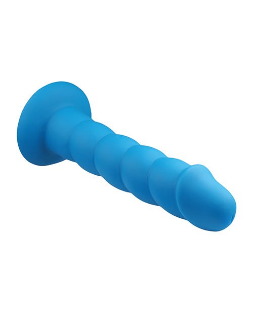 Rock Candy Suga Daddy 9.5" Silicone Dildo - Blue | Shop Lowest Prices at Funlove.com