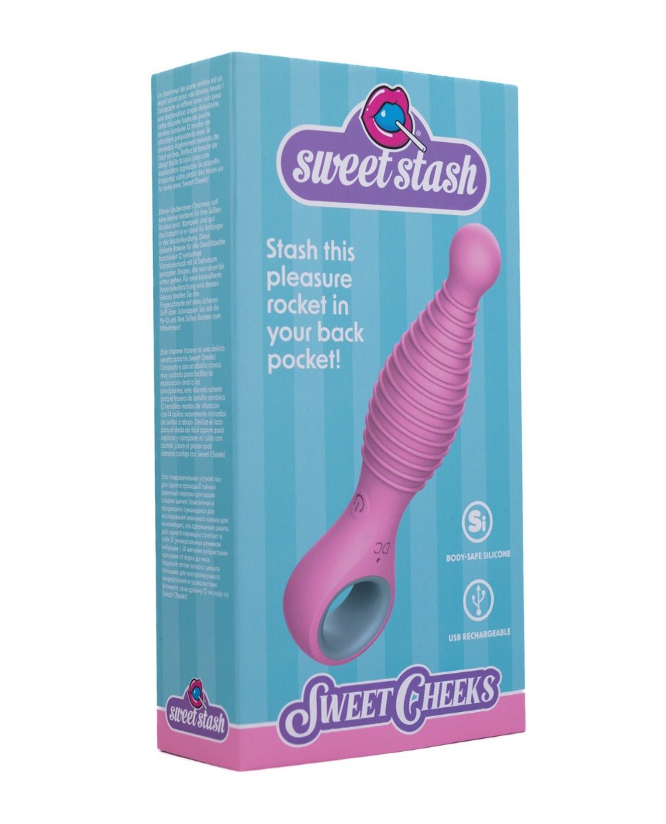 Rock Candy Sweet Cheeks Tapered Anal Vibe - Pink | Shop Lowest Prices at Funlove.com