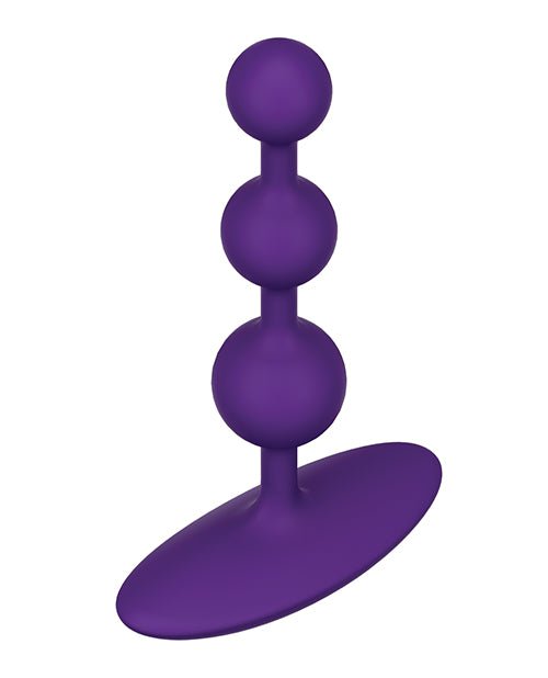 Romp Amp Flexible Anal Beads - Violet | Shop Lowest Prices at Funlove.com