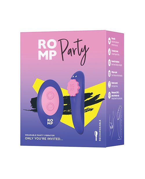 ROMP Party Panty Vibe - Blue | Shop Lowest Prices at Funlove.com