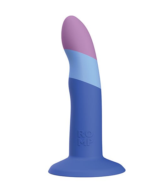 ROMP Piccolo 3 Color Dildo - Blue | Shop Lowest Prices at Funlove.com