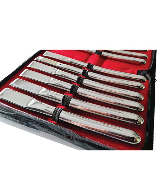 Rouge Stainless Steel Hegar Uterine Dilator Set - Set of 14 | Shop Lowest Prices at Funlove.com