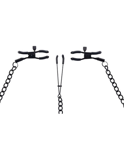 Saffron Chain Nipple to Clit Set | Shop Lowest Prices at Funlove.com