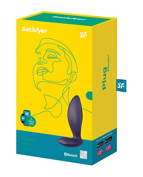 Satisfyer Power Plug - Plum | Shop Lowest Prices at Funlove.com