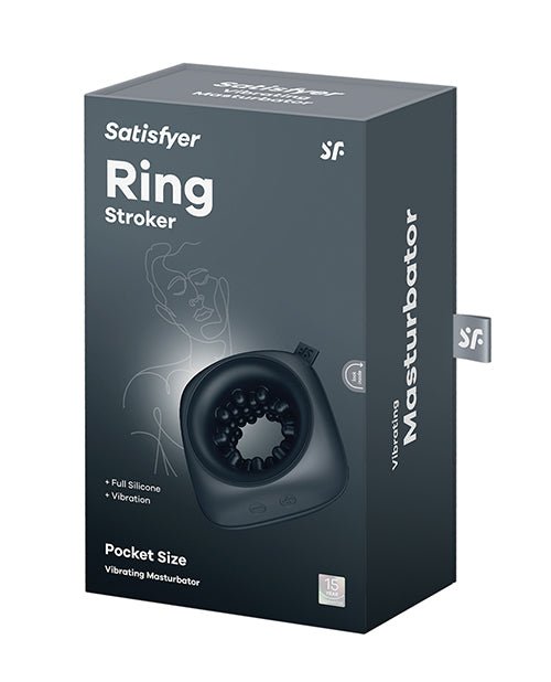 Satisfyer Ring Stroker - Black | Shop Lowest Prices at Funlove.com