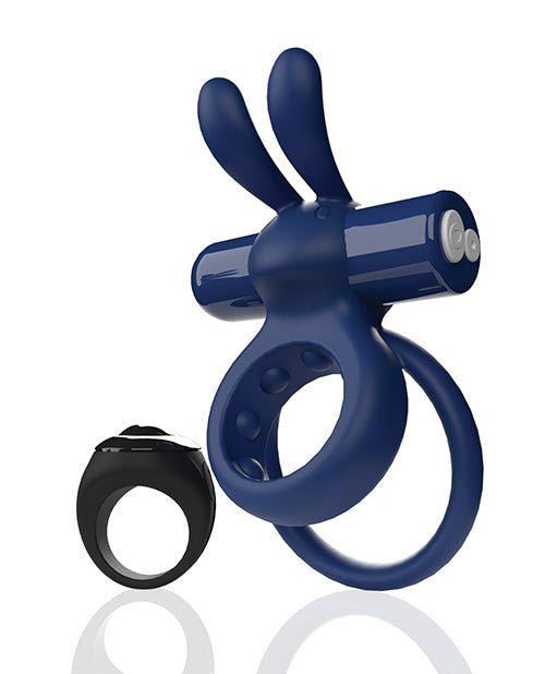 Screaming O Ohare Remote Controlled Vibrating Ring - Blue | Shop Lowest Prices at Funlove.com