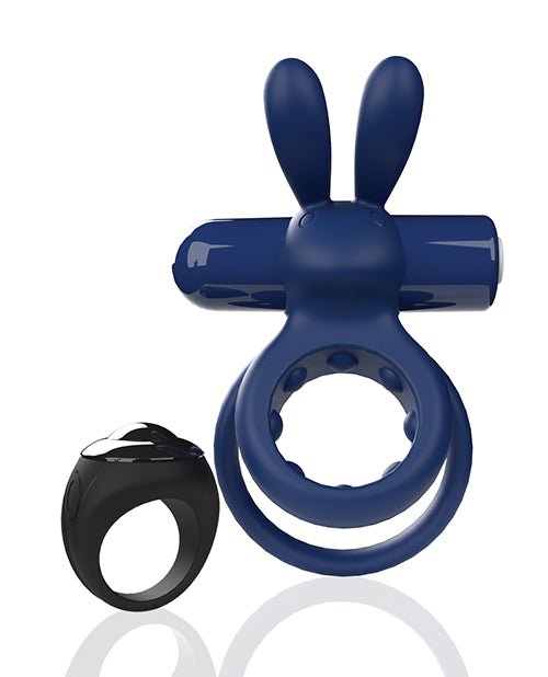 Screaming O Ohare Remote Controlled Vibrating Ring - Blue | Shop Lowest Prices at Funlove.com