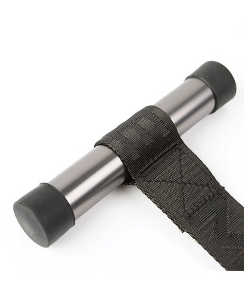 Sei Mio Doorway Play Adjustable Over Door Cuff Restraints - Black | Shop Lowest Prices at Funlove.com