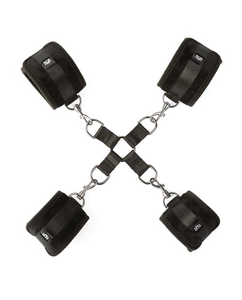 Sei Mio Hog Tied & Satisfied Hog Tie & Cuff Set - Black | Shop Lowest Prices at Funlove.com