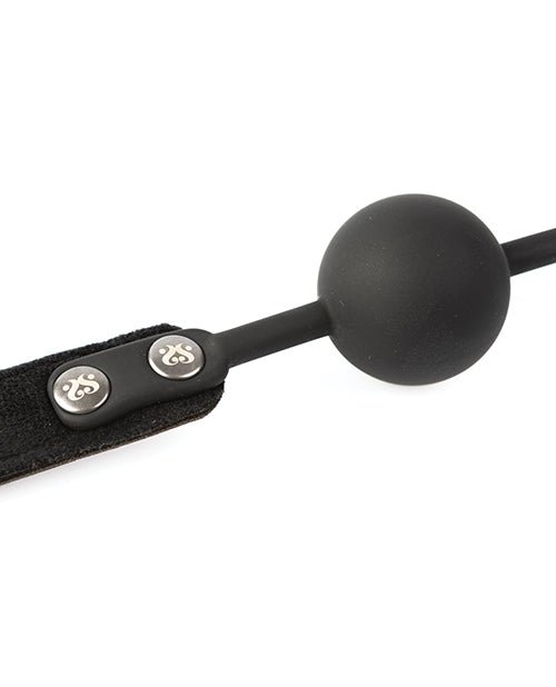 Sei Mio Strictly Come Quietly Soft Strap Silicone Ball Gage - Black | Shop Lowest Prices at Funlove.com