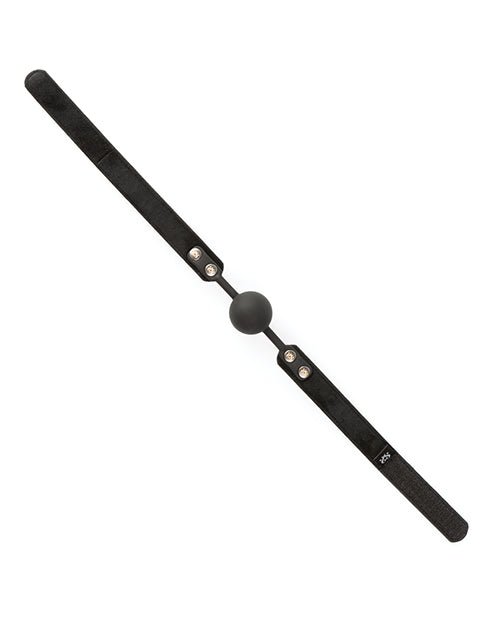 Sei Mio Strictly Come Quietly Soft Strap Silicone Ball Gage - Black | Shop Lowest Prices at Funlove.com