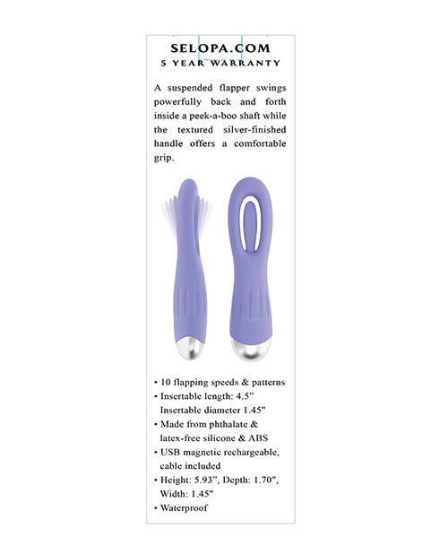 Selopa In a Flap - Purple | Shop Lowest Prices at Funlove.com