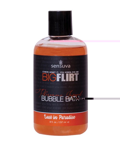 Sensuva Big Flirt Pheromone Bubble Bath - 8 Oz | Shop Lowest Prices at Funlove.com