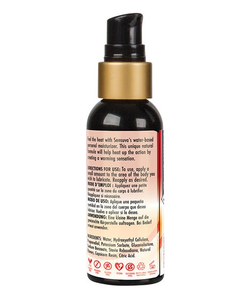 Sensuva Heat Wave Warming Personal Moisturizer - 2 oz | Shop Lowest Prices at Funlove.com