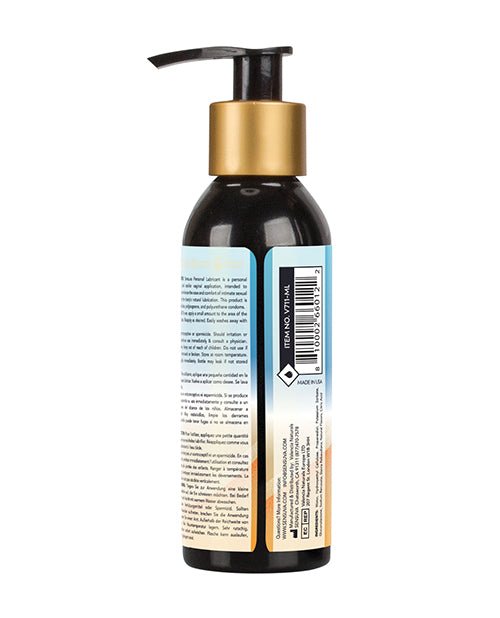 Senuva Natural Water Based Personal Lubricant - 4 oz Orange Creamsicle | Shop Lowest Prices at Funlove.com