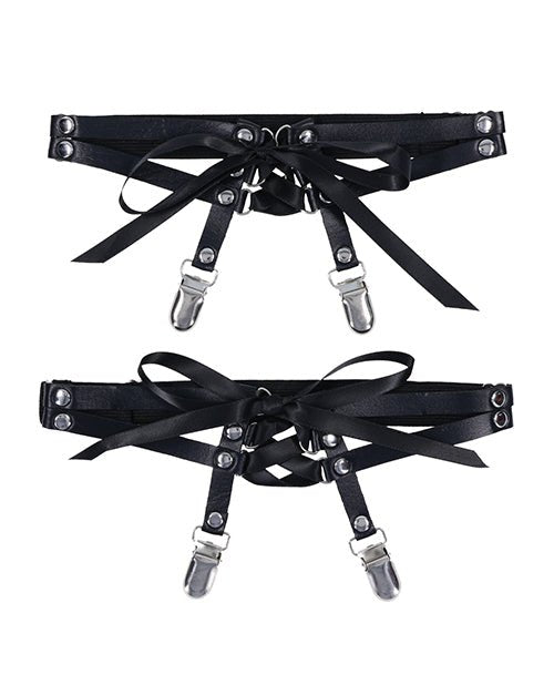 Sex & Mischief Laced Up Garters | Shop Lowest Prices at Funlove.com