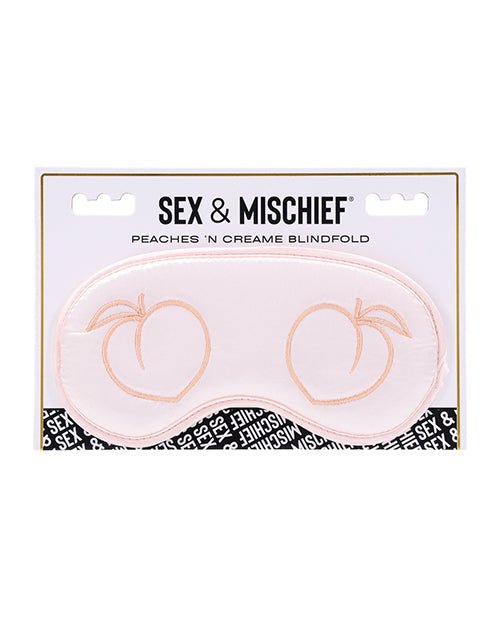 Sex & Mischief Peaches 'n CreaMe Blindfold | Shop Lowest Prices at Funlove.com