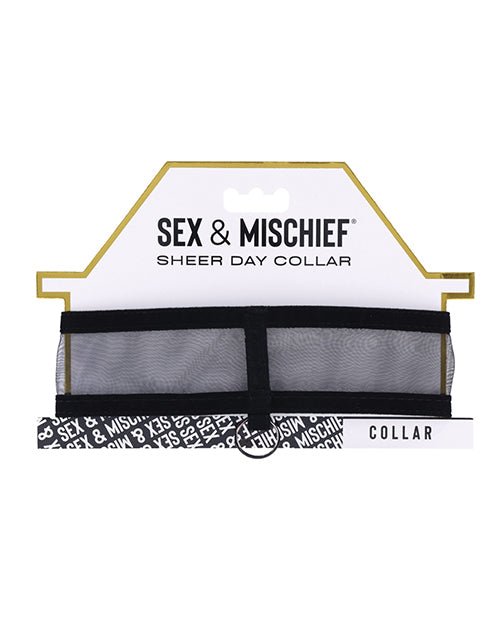 Sex & Mischief Sheer Day Collar | Shop Lowest Prices at Funlove.com