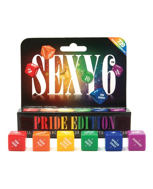 Sexy 6 Dice Game - Pride Edition | Shop Lowest Prices at Funlove.com