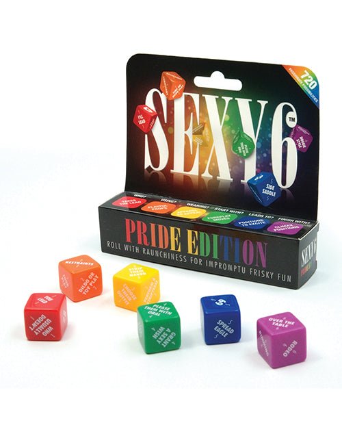 Sexy 6 Dice Game - Pride Edition | Shop Lowest Prices at Funlove.com