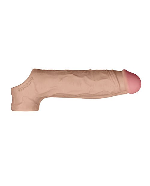 Shaft Flexskin Liquid Silicone 8.8" Vibrating Sheath - Pine | Shop Lowest Prices at Funlove.com