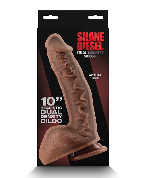 Shane Diesel 10" Dual Density Dildo | Shop Lowest Prices at Funlove.com