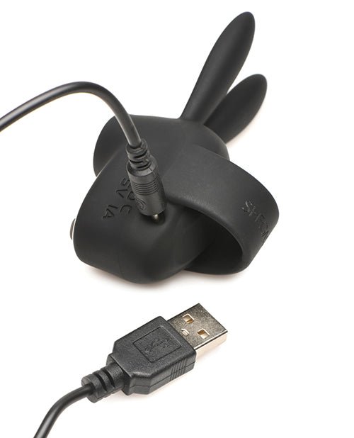 Shegasm Sucky Bunny Clit Stimulator - Black | Shop Lowest Prices at Funlove.com