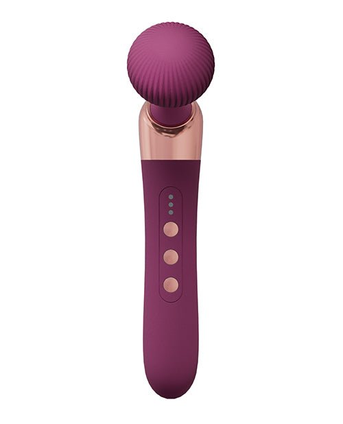 Shots Loveline Serenity Wand Massager - Burgundy | Shop Lowest Prices at Funlove.com